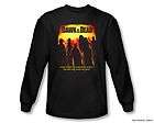 Dawn Of The Dead Title Officially Licensed Adult Long Sleeve Shirt S 