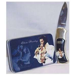  Elvis Presley Collectible Knife in Tin 