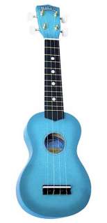   35BU Sparkling Soprano Ukulele Outfit in Blue Musical Instruments