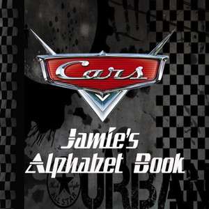 Disney~CARS & CARS 2~Hardcover Book~ALPHABET~LETTERS~ABC~READING 
