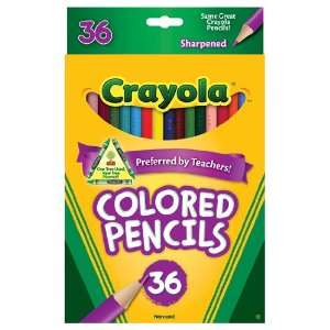  Crayola Colored Pencils 36Ct Asst