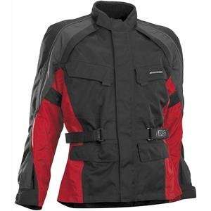  Firstgear Jaunt Jacket   Small/Black/Red Automotive
