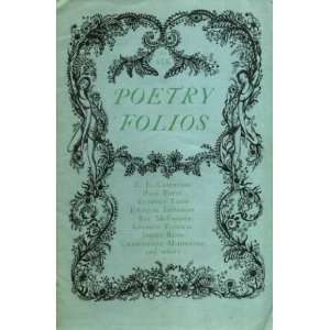    Poetry Folios No. 6 Alex Comfort and Peter Wells (eds) Books