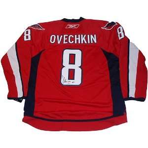 Alexander Ovechkin Signed Jersey   Authentic