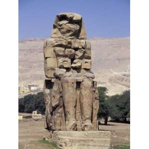 Colossi of Memnon, Twin Statues of Amenhotep III, West Bank, Luxor 