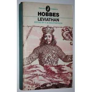    Leviathan (Pelican Classics) C. B. MacPherson Thomas Hobbes Books