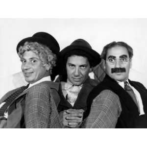 The Marx Brothers, Harpo Marx, Chico Marx, Groucho Marx, Late 1930s 