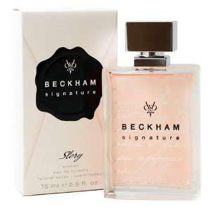 DAVID BECKHAM STORY Perfume. EAU DE TOILETTE SPRAY 2.5 oz / 75 ml By 