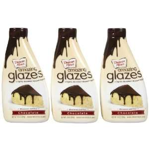 Duncan Hines Amazing Glazes, Chocolate, 10 oz, 3 pk  