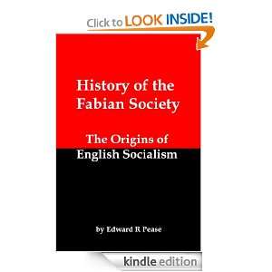   Origins of English Socialism Edward R Pease  Kindle Store