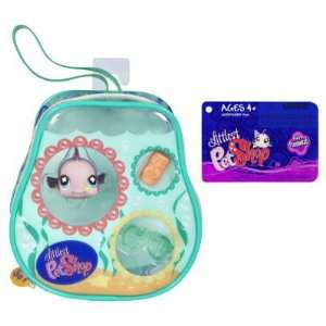  Fish #659 with Tote Littlest Pet Shop Figure Play Set 