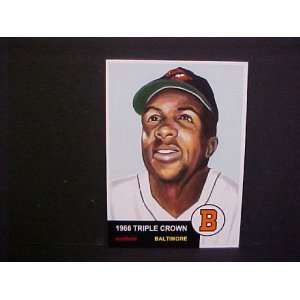  Frank Robinson Baltimore Orioles 1953 Topps Style Black 