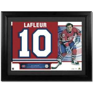 Guy LaFleur Montreal Canadiens Retired Unsigned Jersey Numbers Piece