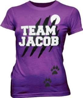 Team Jacob Wolf Purple Juniors T shirt Tee: Clothing