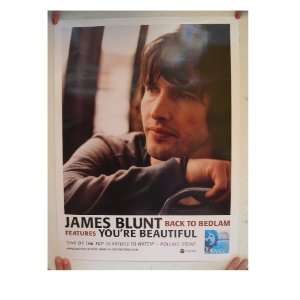 James Blunt Poster Back to Bedlam