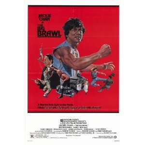   Brawl Poster Movie 27x40 Jackie Chan Jose Ferrer Mako