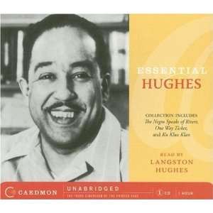   Langston Hughes CD (Caedmon Essentials) [Audio CD]: Langston Hughes