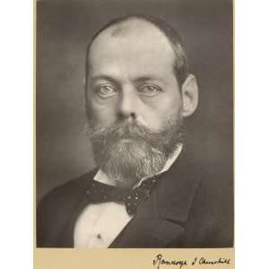 Lord Randolph Spencer Churchill (1849   1895). Statesman Photographic 
