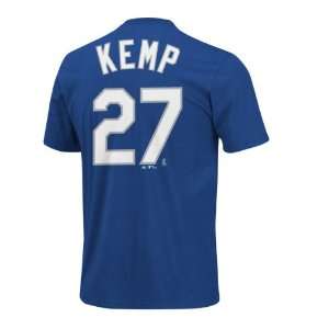  Los Angeles Dodgers Matt Kemp MLB Player Name & Number T 