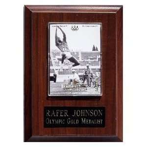  Rafer Johnson, Olympic Gold Medalist, 4.5 x 6.5 Plaque 