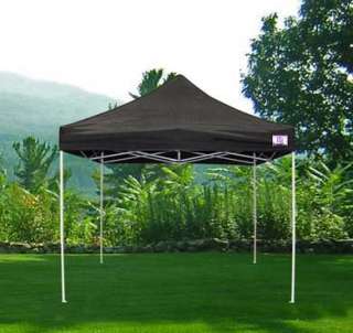 New Ez Pop Up Canopy 10 Shelter Fair EZUP Tent   Black  