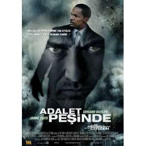  Law Abiding Citizen (2009) 27 x 40 Movie Poster Turkish 