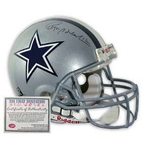 Roger Staubach Dallas Cowboys Autographed Full Size Deluxe Replica 
