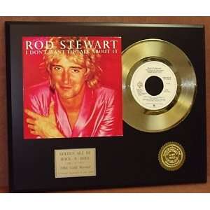  ROD STEWART 24 kt GOLD 45 RECORD PICTURE SLEEVE LIMITED 