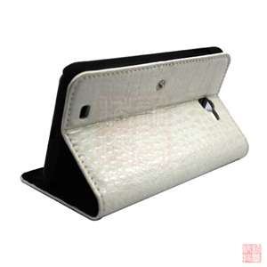 Croco Leather Case Cover Flip Pouch for Samsung Galaxy Note GT N7000 