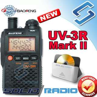 UV 3R Mark II V/U DUAL BAND POCKET SIZE + FM Radio + USB Cable  