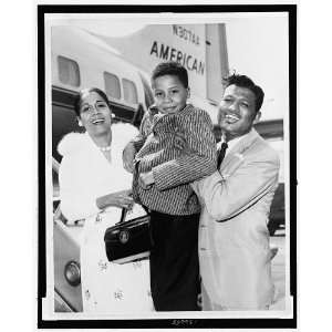  Sugar Ray Robinson,Walker Smith Jr,1921 89,Edna,son Ray 