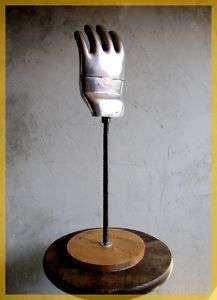 FRENCH Industrial machine age GLOVE hand MOLD n2  
