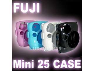 Fujifilm Fuji Instax Mini 25 Film Camera Polaroid Plastic Case w 