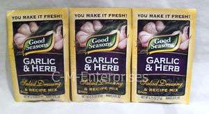 Good Seasons Garlic & Herb Salad Dressing Mix (3 Pack)  