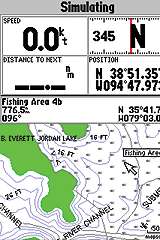 GPS MAPSOURCE US RECREATIONAL LAKES FISHING HOT SPOTS EAST GARMIN 