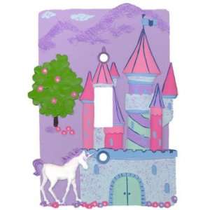  unicorn fairy Princess SWITCHPLATE COVER teen tween girl bedroom 