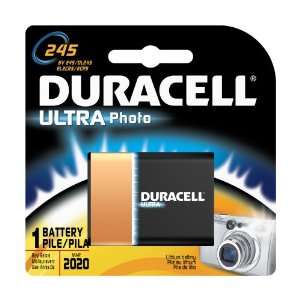  Duracell Ultra Lithium Battery, Photo, 6 Volt 245 Camera 