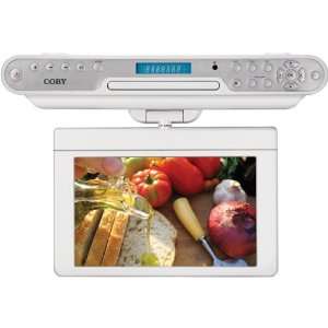  7 TFT LCD Under Cabinet DVD/CD Player With Digit Musical 