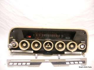 Genuine MoPar 1962 Dodge Dart Instrument Panel Complete  