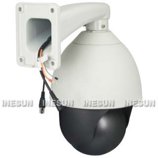   SONY EFFIO CCD 27x Outdoor CCTV PTZ IR Camera Auto Tracking Heater Fan