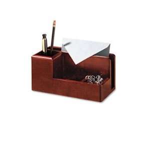  Rolodex 1734648   Wood Tones Desk Organizer, Wood, 4 1/4 x 