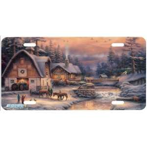 3712 Country Holidays II Farm License Plate Car Auto Novelty Front 
