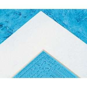  Sax Die Cut Mats   8 x 10 Inch   Pack of 10   White Pebble 