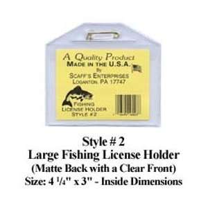 Hunting & Fishing License Holders:  Sports & Outdoors