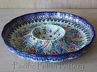 Polish Pottery Divided CA Plate Platter Serving Dish  