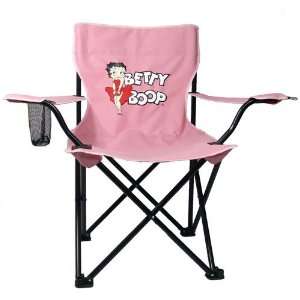   Licensed Betty Boop Pink Folding Camping Chair