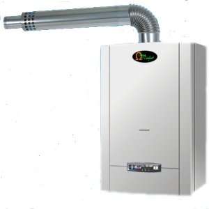  Gas Boiler/Tankless Water heater combination system NG Tankless Gas