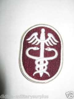 NEW US ARMY HEALTH & SERVICES MEDICAL COMMAND PATCH  