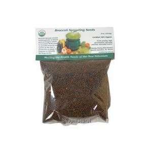 Sprouting Seeds, Broccoli, Organic, 8 oz.  Grocery 