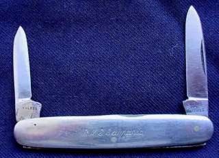   RMS SAMARIA Cunard Line Ocean Liner Blyde Pocketknife Pen Knife  